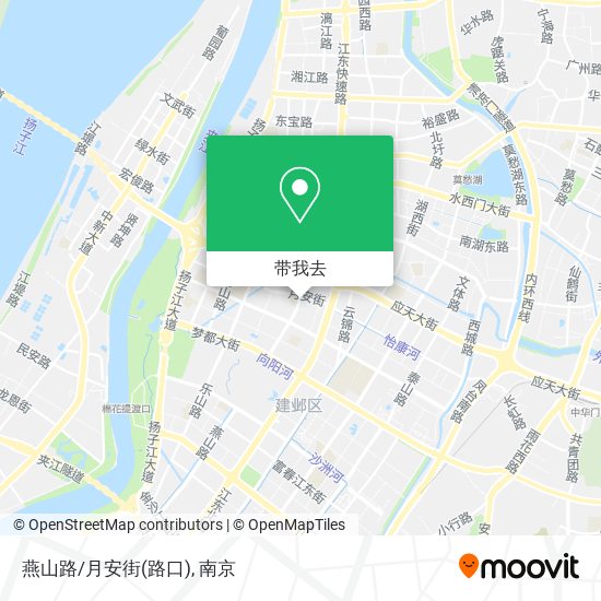 燕山路/月安街(路口)地图
