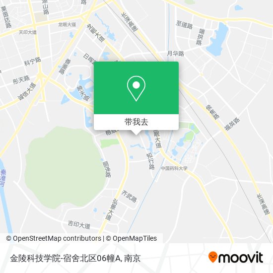 金陵科技学院-宿舍北区06幢A地图