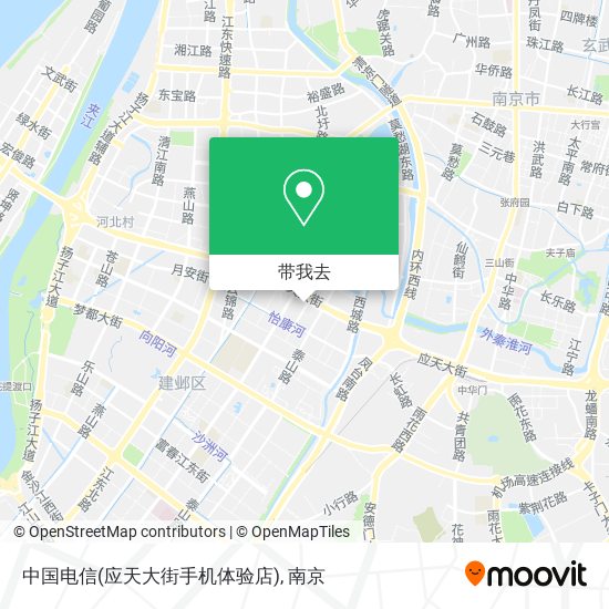 中国电信(应天大街手机体验店)地图