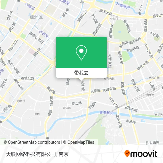 天联网络科技有限公司地图