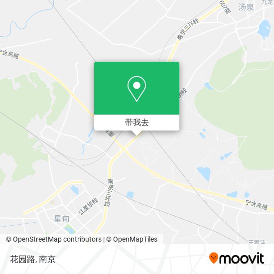 花园路地图