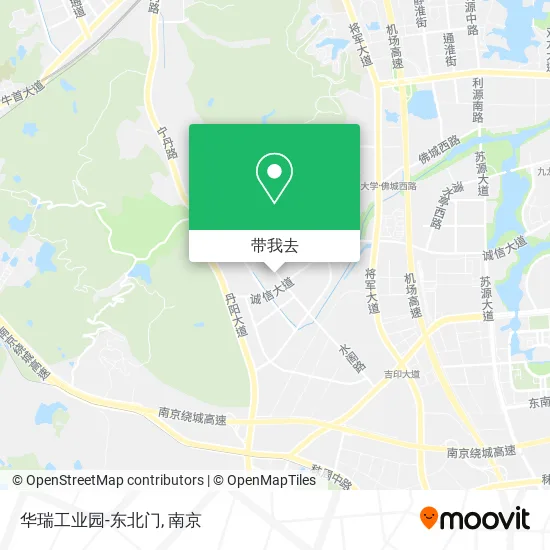 华瑞工业园-东北门地图