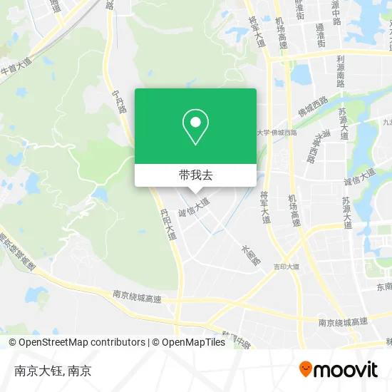 南京大钰地图