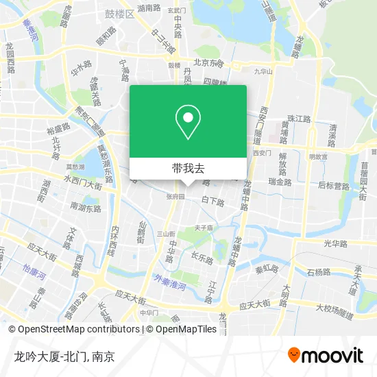 龙吟大厦-北门地图