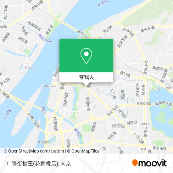 广隆蛋挞王(花家桥店)地图