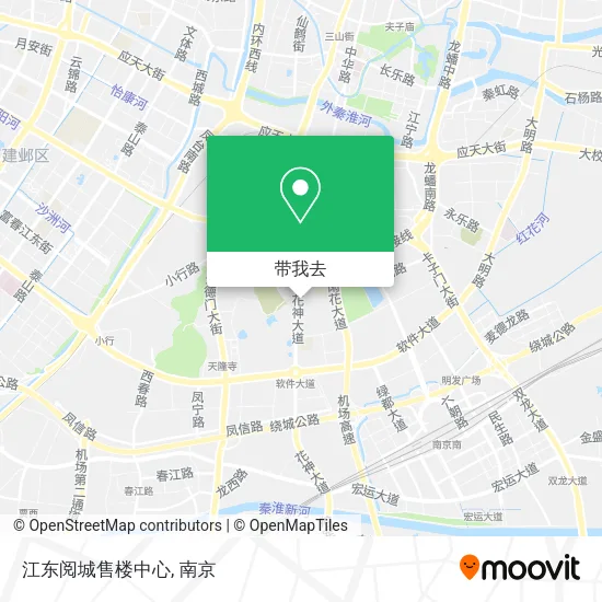 江东阅城售楼中心地图