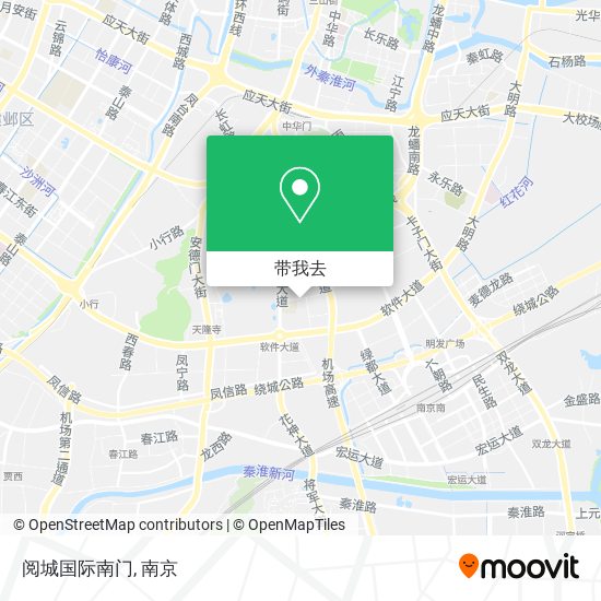 阅城国际南门地图