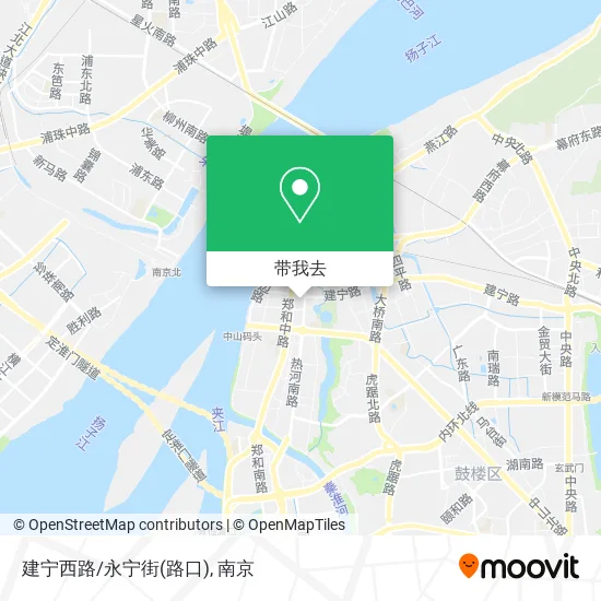 建宁西路/永宁街(路口)地图