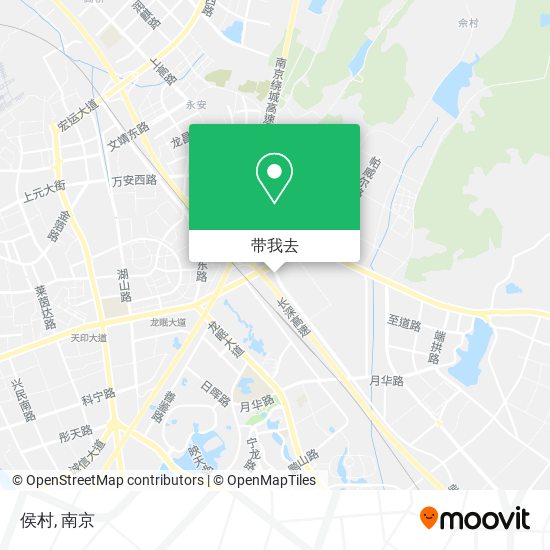 侯村地图