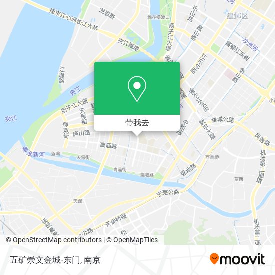 五矿崇文金城-东门地图