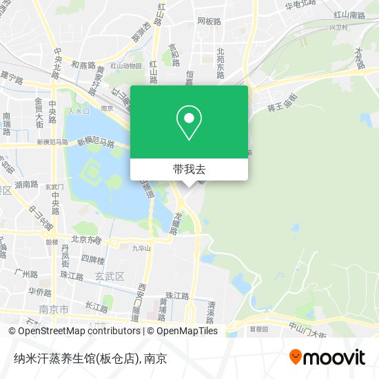 纳米汗蒸养生馆(板仓店)地图