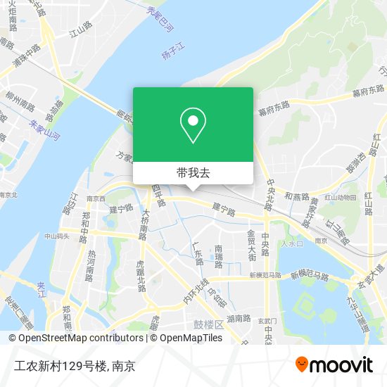 工农新村129号楼地图