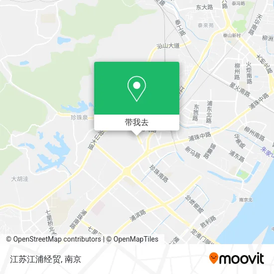 江苏江浦经贸地图