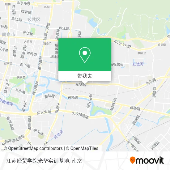 江苏经贸学院光华实训基地地图