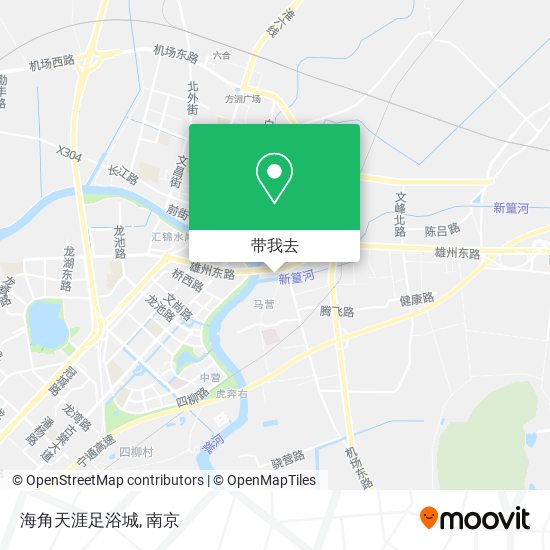 海角天涯足浴城地图