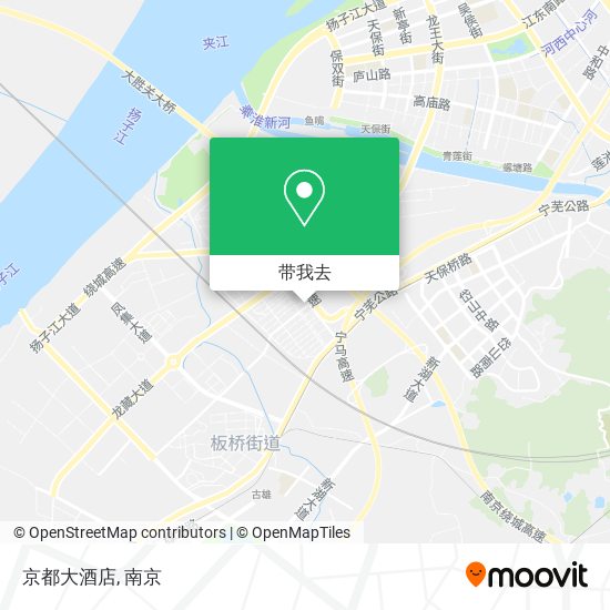 京都大酒店地图