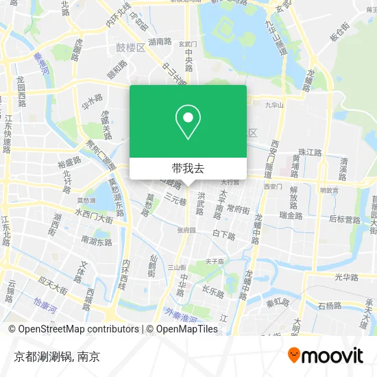 京都涮涮锅地图