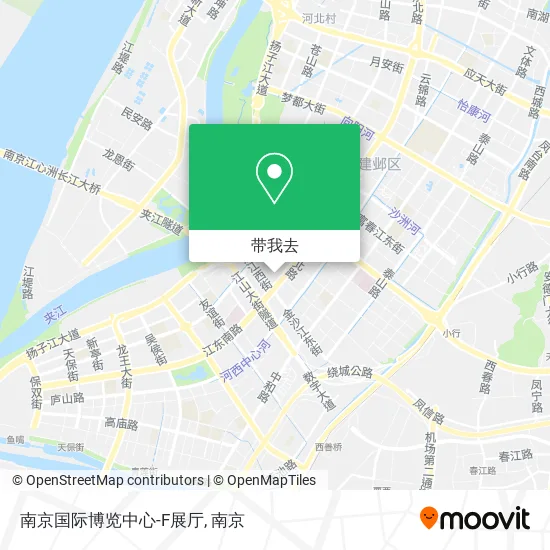 南京国际博览中心-F展厅地图