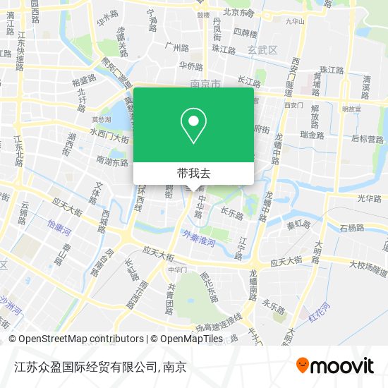 江苏众盈国际经贸有限公司地图