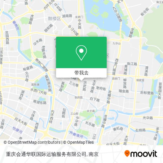 重庆会通华联国际运输服务有限公司地图