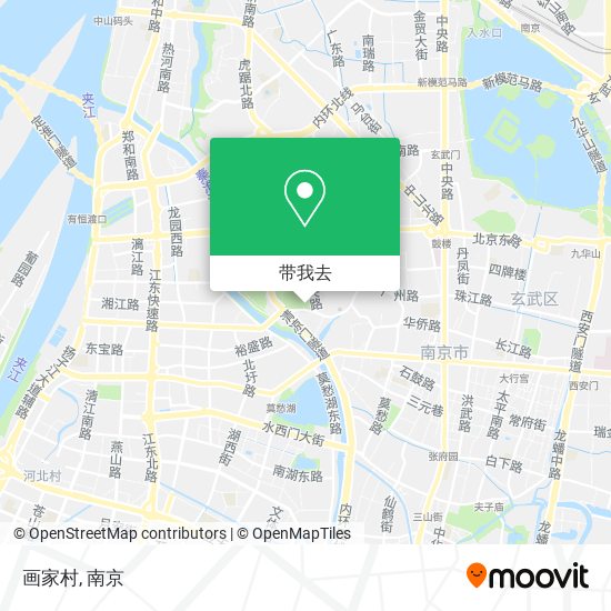 画家村地图