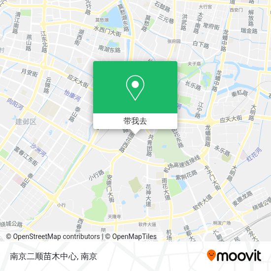 南京二顺苗木中心地图