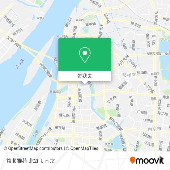 裕顺雅苑-北2门地图