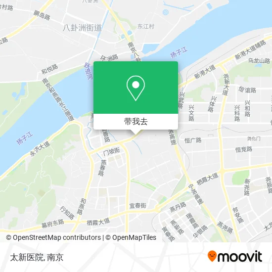 太新医院地图