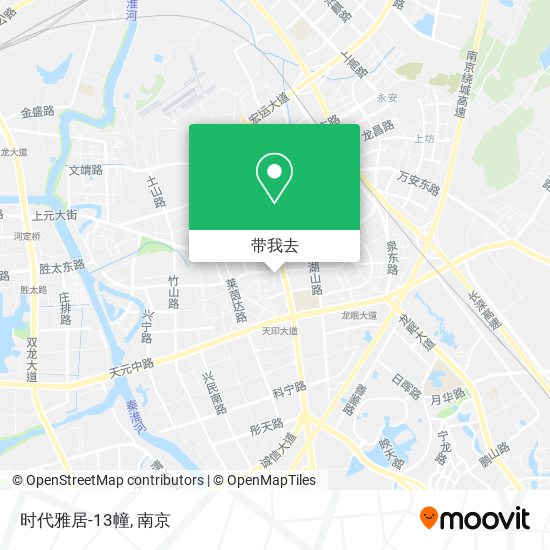 时代雅居-13幢地图