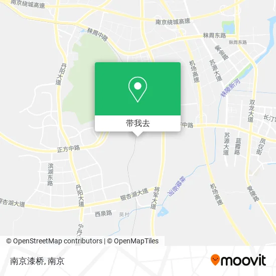 南京漆桥地图