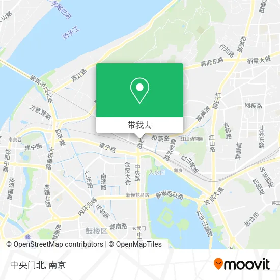 中央门北地图