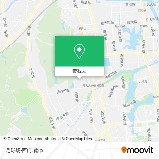 足球场-西门地图