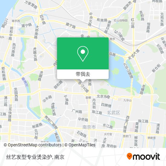 丝艺发型专业烫染护地图