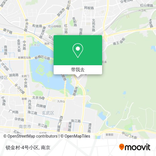 锁金村-4号小区地图