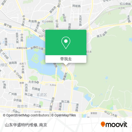 山东华盛特约维修地图