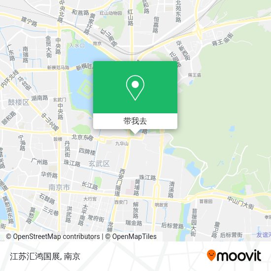 江苏汇鸿国展地图