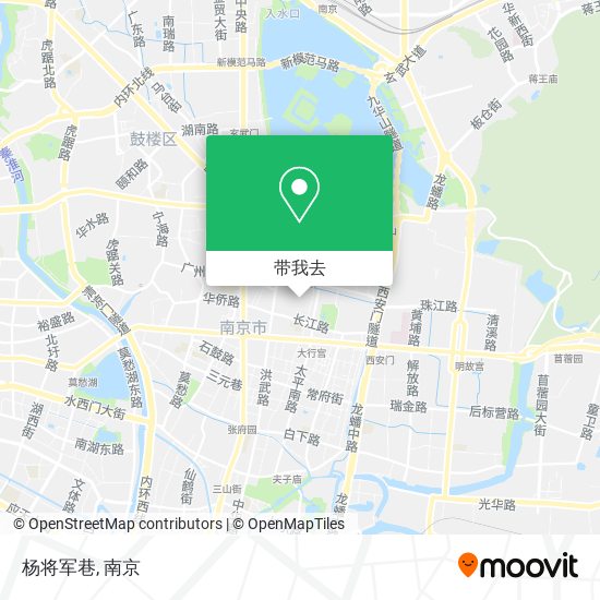 杨将军巷地图