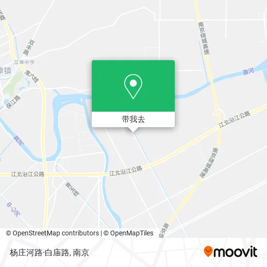 杨庄河路·白庙路地图