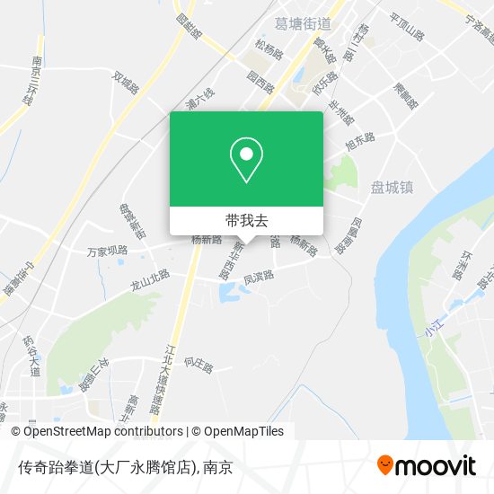 传奇跆拳道(大厂永腾馆店)地图