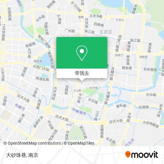 大砂珠巷地图