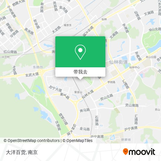 大洋百货地图