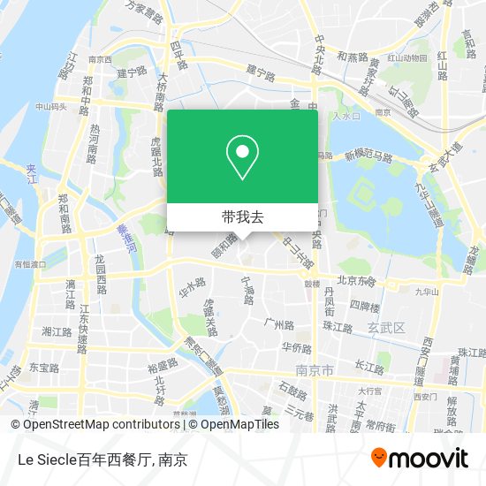 Le Siecle百年西餐厅地图