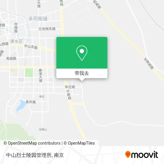 中山烈士陵园管理所地图