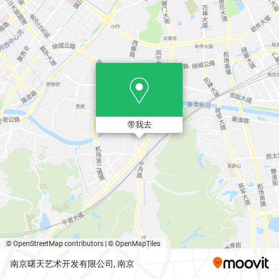 南京曙天艺术开发有限公司地图