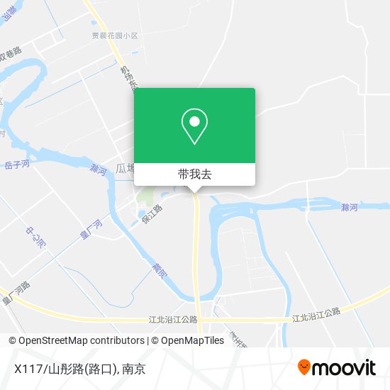X117/山彤路(路口)地图