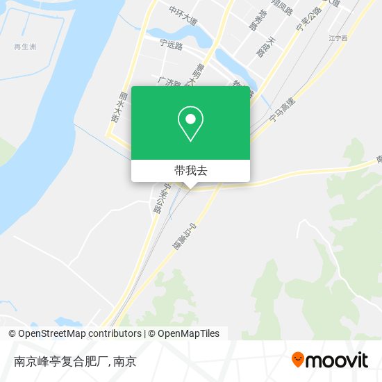 南京峰亭复合肥厂地图