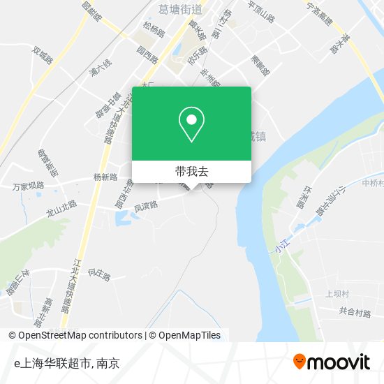 e上海华联超市地图