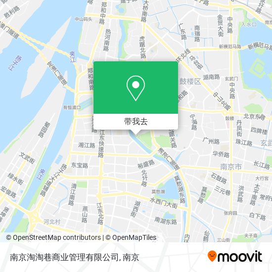 南京淘淘巷商业管理有限公司地图