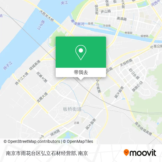 南京市雨花台区弘立石材经营部地图