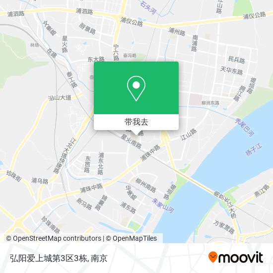 弘阳爱上城第3区3栋地图